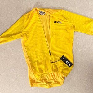 LeCol Men's Yellow Pro Aero Jersey  2XL (NWT)